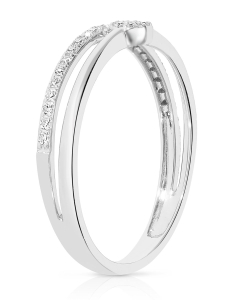 Inele VIDA, Inel Vida aur 18 kt cu diamante 17709Q-WD8WT, bb-shop.ro