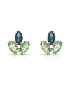 Bijuterii, Cercei argint 925 stud cu cristale 32803AG-RH-PER, bb-shop.ro