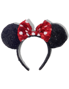 Accesoriu par Claire’s Disney 100 Minnie Mouse Ears Sequin 11639C, 02, bb-shop.ro