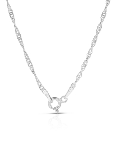 Bijuterii na dama argint, Lant argint 925 Classic CAF-SIN030D-RH-45, bb-shop.ro