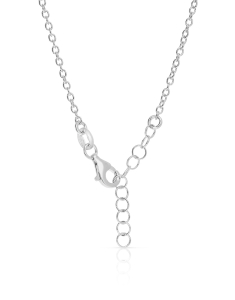 Coliere argint, Colier argint 925 cu infinit si perle DB108-CL3-RH-W, bb-shop.ro