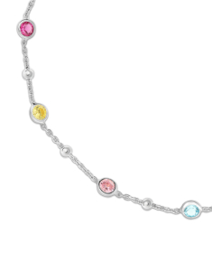 Bratari, Bratara argint 925 si cubic zirconia multicolor BRT10564-RH-MCL, bb-shop.ro
