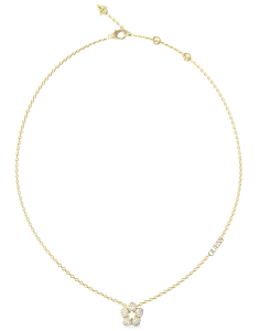 Bijuterii, Colier Guess Shining Winter floare cu cristale JUBN04466JWYGT-U, bb-shop.ro