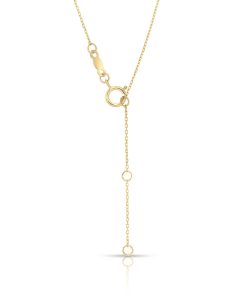 Bijuterii, Colier aur 14 kt cruce cu diamante EU15111PF0023-Y, bb-shop.ro