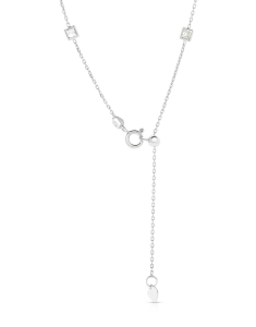 Bijuterii, Colier aur 14 kt si cubic zirconia NK11340W-s, bb-shop.ro