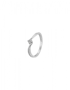 Bijuterii de lux solitaire, Inel Vida aur 18 kt cu diamante 17304Q-WD8WT, bb-shop.ro