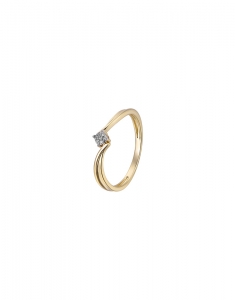 Bijuterii de lux solitaire, Inel Vida aur 18 kt cu diamante 17304Q-WD8YT, bb-shop.ro