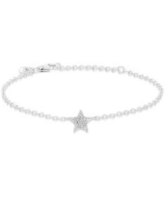 Bratari rolo, Bratara argint 925 cu cubic zirconia si stea BRZ00049-RH-W, bb-shop.ro