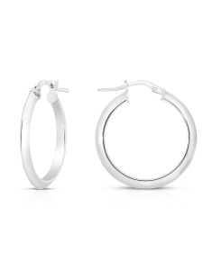 Bijuterii rotunzi, Cercei argint 925 rotunzi F003A-OR3-RH, bb-shop.ro