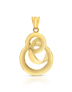 Bijuterii na dama, Pandantiv aur 14 kt cu cercuri Y-X1P190665-P, bb-shop.ro