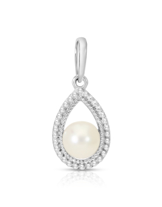Pandantive aur, Pandantiv aur 14 kt cu perla de cultura S62-JP89309W-PW, bb-shop.ro