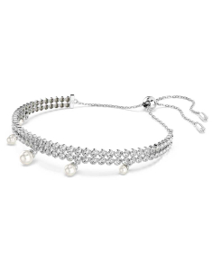 Bijuterii metal SWAROVSKI, Bratara Swarovski Capsule reglabila cu perle 5720870, bb-shop.ro