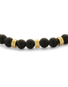 Bijuterii, Bratara Frank 1967 agate negre 7FB-0463, bb-shop.ro