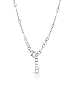 Bijuterii rolo argint, Colier argint 925 cu perla BB241196-RH-W, bb-shop.ro