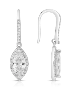 Cercei, Cercei argint 925 cu cubic zirconia TE4727-EG-W, bb-shop.ro