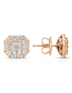 Bijuterii, Cercei Valentina Callegher Lucciole 18 kt stud cu diamante 11739-SOR-P, bb-shop.ro