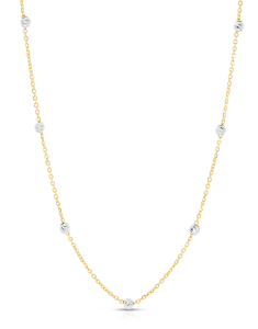 Bijuterii, Colier aur 14 kt cu sfere MC042-CL2-YW, bb-shop.ro