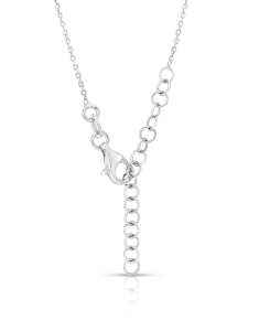 Bijuterii rolo, Colier argint 925 cu mana Fatimei CLT11095-RH-BL, bb-shop.ro