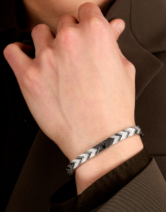 Bijuterii barbatesti MASERATI, Bratara Maserati Iconic JM225AVD91, bb-shop.ro