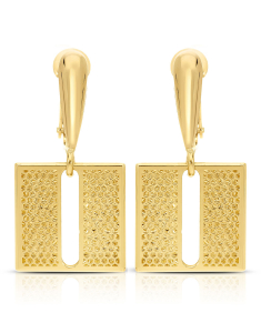 Bijuterii cu tortita aur 14 kt, Cercei aur 14 kt EX240909Y-NIDO, bb-shop.ro