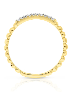 Bijuterii aur, Inel aur 14 kt cu cubic zirconia ARD1085Y, bb-shop.ro