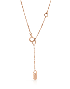 Bijuterii, Colier aur 14 kt cu diamante N085197-P, bb-shop.ro