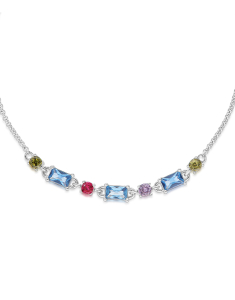 Bratari argint, Bratara argint 925 cu cubic zirconia multicolor BGB2010096A-01-RH-MCL, bb-shop.ro