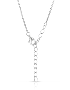 Bijuterii dama, Colier argint 925 cu zodia balanta sidef si cubic zirconia 17539FNSWSH1, bb-shop.ro