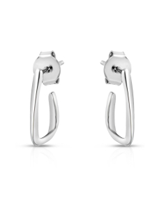 Bijuterii rotunzi dama fara piatra, Cercei argint 925 stud LE1423-EG, bb-shop.ro