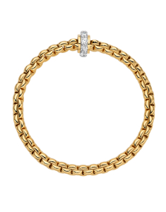 Bijuterii, Bratara Fope Eka aur 18 kt cu diamante 72910BX-BB-G-XGX-00S, bb-shop.ro