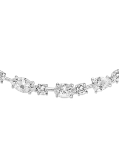 Bratari argint, Bratara argint 925 cu lacrima si cubic zirconia SL070159-RH-W, bb-shop.ro