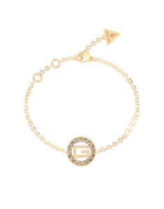 Bijuterii, Bratara Guess Icon cu cristale JUBB03012JWYG, bb-shop.ro