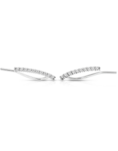Cercei Cercei argint 925 cu cubic zirconia 15934FESWSH1, 02, bb-shop.ro