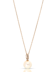 Bijuterii dama, Colier aur 18 kt cu diamante si perle YP1165-FWP-P, bb-shop.ro