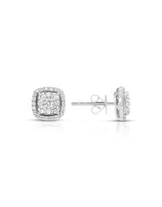 Bijuterii, Cercei aur 14 kt stud cu diamante ER097677-114, bb-shop.ro