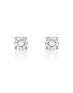 Cercei Cercei aur 14 kt stud cu diamante ER104088-114, 001, bb-shop.ro