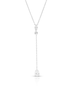 Coliere, Colier argint 925 cu cubic zirconia si lacrima R0ADDQ001V00L8QB0, bb-shop.ro
