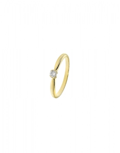 Bijuterii aur 14 kt aur, Inel de logodna aur 14 kt cu diamante, bb-shop.ro