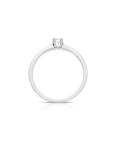 Inele de logodna solitaire aur 14 kt, Inel de logodna aur 14 kt cu diamante RG097716-03-114, bb-shop.ro