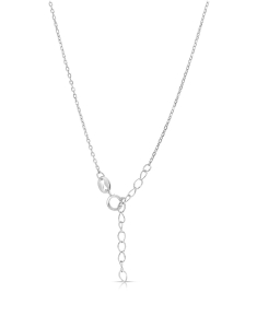 Bijuterii rolo, Colier argint 925 cu cubic zirconia si labuta caine BGN1605148-01-RH-W, bb-shop.ro