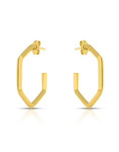 Bijuterii stud, Cercei aur 14 kt stud lung 7VI-146-Y, bb-shop.ro