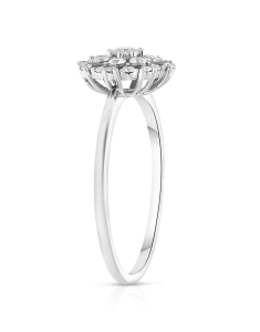 Bijuterii, Inel Giorgio Visconti aur 18 kt cu diamante ABX17294-0.37CT, bb-shop.ro