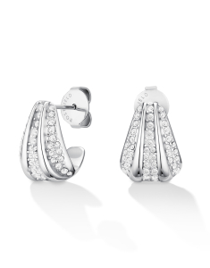 Bijuterii otel inoxidabil, Cercei Rosefield stud lung cu cristale JEPSS-J1229, bb-shop.ro