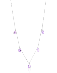 Bijuterii, Colier aur 18 kt cu safir N2568-SAM-W-s, bb-shop.ro