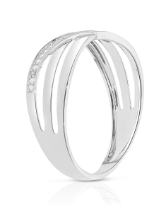 Inele, Inel aur 14 kt cu diamante Q11379B, bb-shop.ro