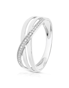 Inele, Inel aur 14 kt cu diamante Q11379B, bb-shop.ro