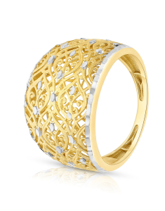 Inele, Inel aur 14 kt AN0869WF-YW, bb-shop.ro