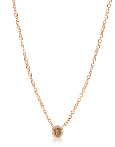 Bijuterii diamant maro, Colier Fabio Collection aur 18 kt cu diamant maro CI014-P-BR-0.4, bb-shop.ro