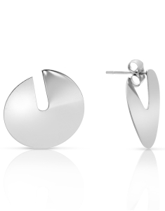 Bijuterii otel inoxidabil, Cercei Zag Medium SEM5525-00UNI, bb-shop.ro