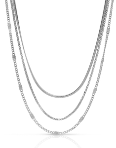 Bijuterii otel inoxidabil, Colier Zag Multi SNX9685-00UNI, bb-shop.ro